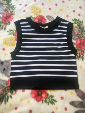 Happily Grey stripped tank
